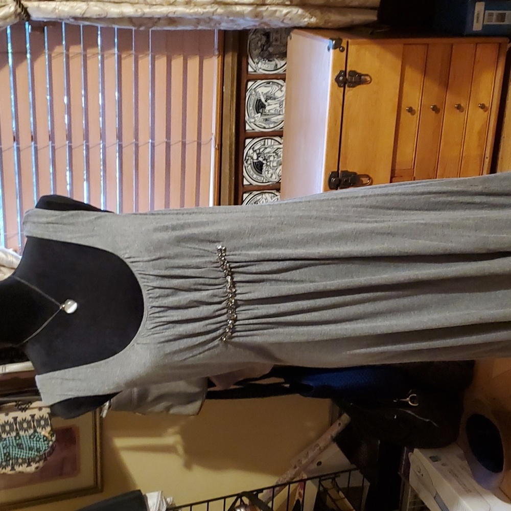 Gray dress